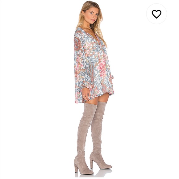 -Show me your mumu- Jamie tunic in gray gardens - Picture 2 of 8